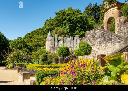 Gärten im Belfast Castle, Belfast, Nordirland Stockfoto