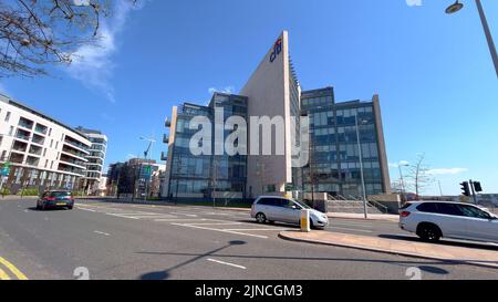 Citibank Building Belfast im Titanbic Quarter - BELFAST, Großbritannien - 25. APRIL 2022 Stockfoto