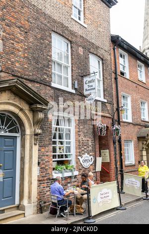 City of York, Castle Tea Rooms im Stadtzentrum, York, Yorkshire, England, Großbritannien Stockfoto