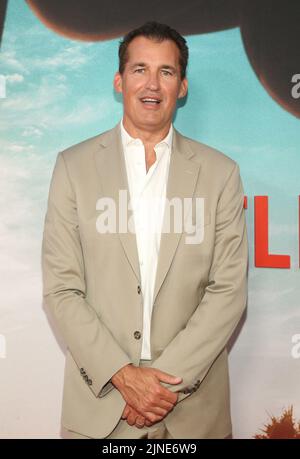 10. August 2022 – Los Angeles, Kalifornien – Scott Stuber. Die Weltpremiere von Day Shift fand im Regal LA Live in Los Angeles statt. Stockfoto