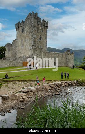 Ross Castle, Killarney, Co.Kerry, Irland Stockfoto