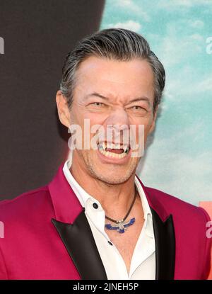 10. August 2022 – Los Angeles, Kalifornien – Massi Furlan. Die Weltpremiere von Day Shift fand im Regal LA Live in Los Angeles statt. Stockfoto