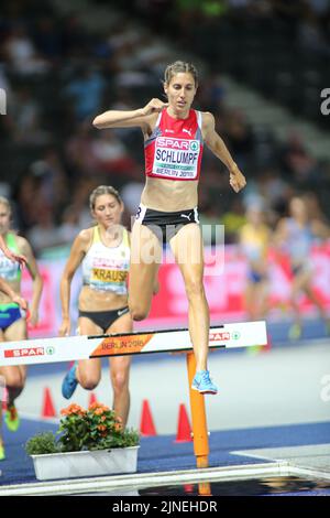 Fabienne Schlumpf nimmt an der 3000MeterHindernislauf bei den