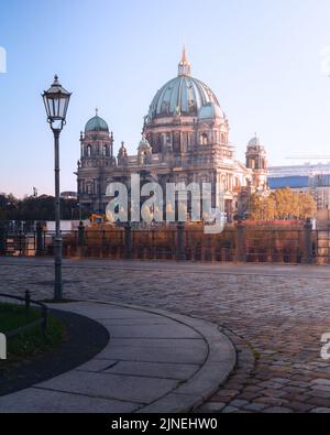 Der Berliner Dom, auch Evangelische Oberpfarrei und Stiftskirche genannt Stockfoto