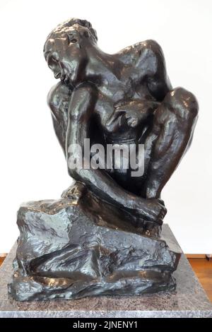 The Crouching Woman von Auguste Rodin, c. 1882, vergrößerte c. 1906 Stockfoto