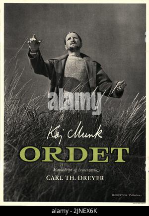 ORDET (1955), Regie: CARL THEODOR DREYER. Kredit: Palladium Films / Album Stockfoto