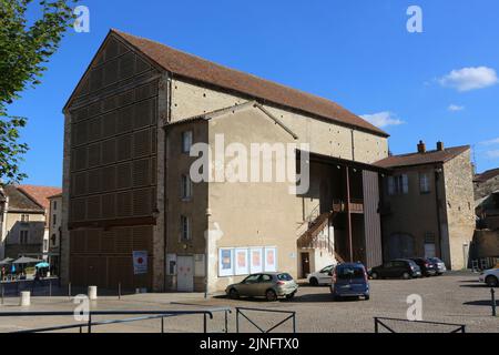 Ecuries Saint-Hugues ou les 'Hôtelleries Saint-Hugues'. Cluny. Saône-et-Loire. Bourgogne. Frankreich. Europa. Stockfoto