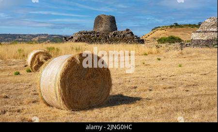 Historische Festung der Region Sardinien, war die nuraghe die Residenz der Hauptstämme Stockfoto