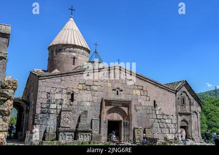 Goshavank ist ein armenisches Kloster aus dem 12.. Oder 13.. Jahrhundert in Gosh, Armenien Stockfoto