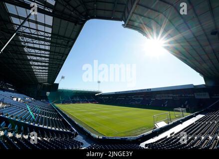 West Bromwich, England, 11.. August 2022. Gesamtansicht des Stadions während des Carabao Cup-Spiels auf den Hawthorns, West Bromwich. Bildnachweis sollte lauten: Andrew Yates / Sportimage Stockfoto