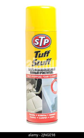 Moskau, Russland, August 10 2022 Tuff Stuff Foam Cleaner Multifunctional. Stockfoto