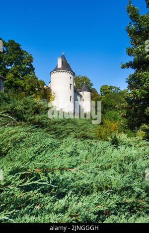 Le Chaueau du Broutet (heute Mairie / Rathaus), Le-Pont-Chretien-Chabenet, Indre (36), Frankreich. Stockfoto