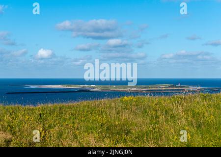 Hochseeinsel die Düne, Teil von Helgoland, Kreis Pinneberg, Schleswig-Holstein, Norddeutschland Stockfoto