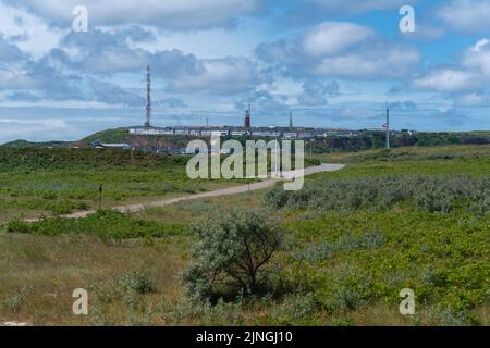 Hochseeinsel die Düne, Teil von Helgoland, Kreis Pinneberg, Schleswig-Holstein, Norddeutschland Stockfoto