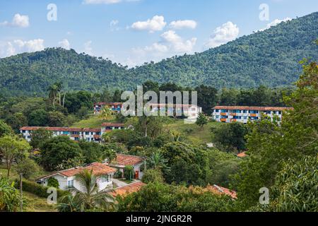 Blick auf Las Terrazas in Provinz Pinar Del Rio, Kuba Stockfoto