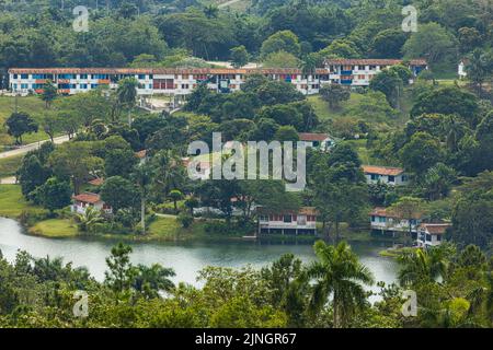 Blick auf Las Terrazas in Provinz Pinar Del Rio, Kuba Stockfoto