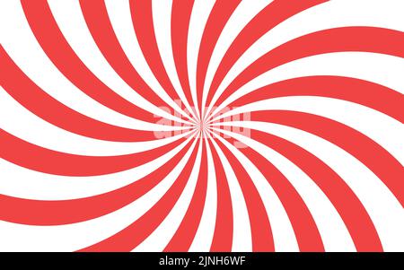 Gebogene konzentrierte Linie Hintergrundmaterial Stock Vektor