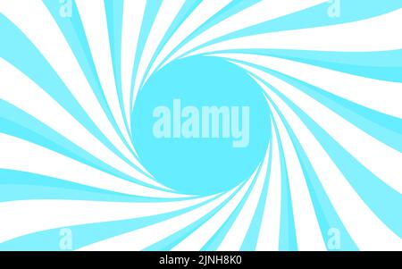 Gebogene konzentrierte Linie Hintergrundmaterial Stock Vektor