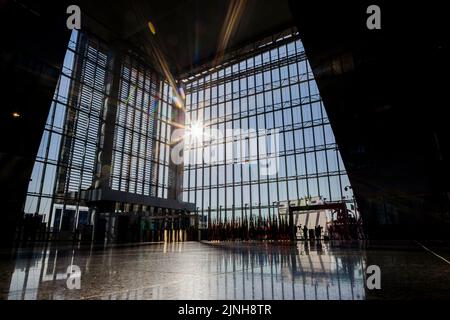 Brüssel, Belgien. 04. März 2022. Innenaufnahme des NATO-Hauptquartiers. Brüssel, 04.03.2022 Quelle: dpa/Alamy Live News Stockfoto