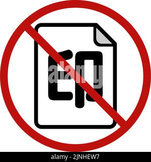 Abschaffung der Prägung Bilddarstellung von de-hanko - Übersetzung: Mark Stock Vektor