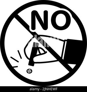 Abschaffung der Prägung Bilddarstellung von de-hanko - Übersetzung: Mark Stock Vektor