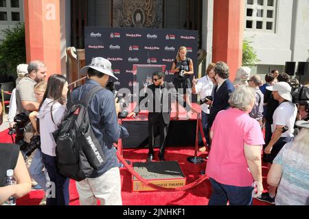 24. Juni 2022, Los Angeles, Kalifornien, USA: LOS ANGELES - 11. AUGUST: Allgemeine Atmosphäre bei einer Zeremonie zu Ehren von Diane Keaton mit Hand- und Fußabdrücken im TCL Chinese Theatre IMAX am 2022. August in Los Angeles, CA (Foto: © Nina Prommer/ZUMA Press Wire) Stockfoto