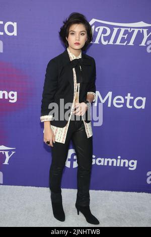 Los Angeles, Ca. 11. August 2022. Riley Lai Nelet bei der VarietyÕs 2022 Power of Young Hollywood präsentiert von Facebook Gaming am 11. August 2022 im NeueHouse Hollywood in Los Angeles, Kalifornien. Quelle: Saye Sadou/Media Punch/Alamy Live News Stockfoto