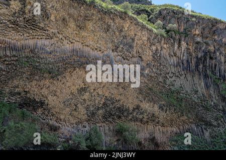 Garni Gorge-Valley .Kotayk Region, in der Nähe des Dorfes Garni, Armenien Stockfoto