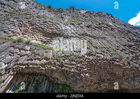 Garni Gorge-Valley .Kotayk Region, in der Nähe des Dorfes Garni, Armenien Stockfoto