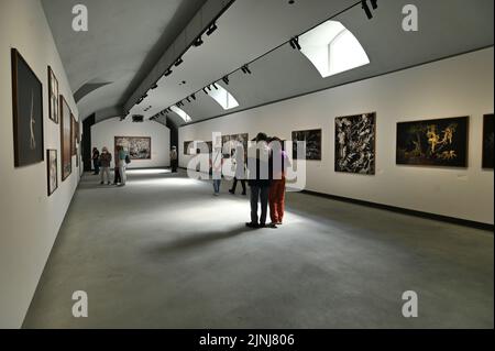 Einweihung des neuen Museums für die Galerie von Italien in Intesa San Paolo, Turin Stockfoto