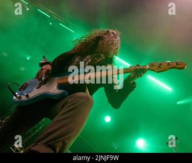 Catton Park, Großbritannien. 11. August 2022. Mother Vulture tritt auf der S.O.P.H.I.E. Bühne beim Bloodstock Open Air Festival auf. Kredit: Will Tudor/Alamy Live Nachrichten Stockfoto