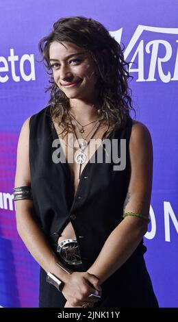 Losa Angeles, Usa. 12. August 2022. Odessa A'zion nimmt am Donnerstag, dem 11. August 2022, an der Variety Power of Young Hollywood-Veranstaltung im NeueHouse Hollywood in Los Angeles Teil. Foto von Jim Ruymen/UPI Credit: UPI/Alamy Live News Stockfoto