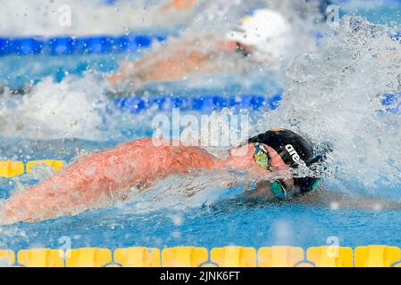 Roma, Italien. 12. August 2022. MCCUSKER Max IRL IRELAND100m Freestyle Männer heizt Schwimmen Roma, 12/8/2022 Stadio del Nuoto XXVI len Europameisterschaften Roma 2022 Foto Andrea Staccioli/Deepbluemedia/Insidefoto Kredit: Insidefoto di andrea staccioli/Alamy Live News Stockfoto