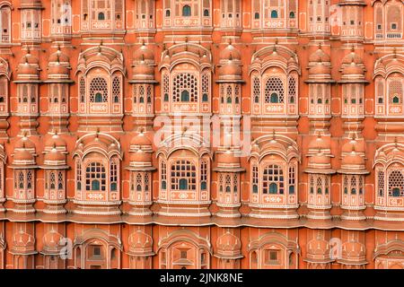 hawa mahal, die fernen Pavillons, hawa Mahals Stockfoto