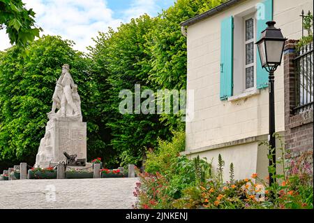 Saint-Valery-sur Somme gilt als eines der schönsten Dörfer Frankreichs Stockfoto