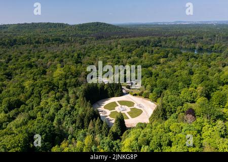 Frankreich, Oise, Picardie, Compiegne, The Foret de Compiegne, Compiegne Forest, The Clairiere de l'Armistice (die Glade des Waffenstillstands) oder The Clairier Stockfoto