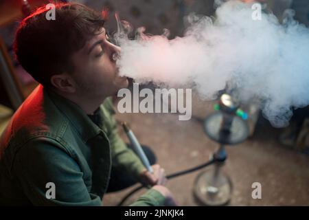 Rauchen, Shisha, Shisha, Shisha Stockfoto