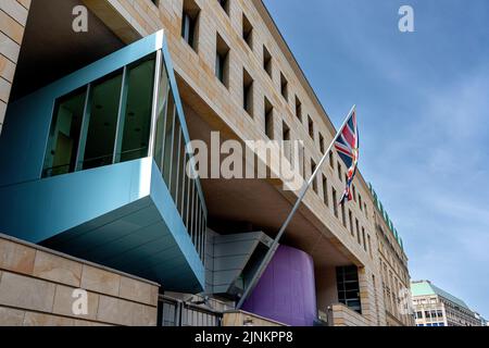 berlin, britische Botschaft, britische Botschaften Stockfoto