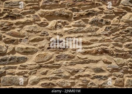 Kirche von Sant Joan de Les, im Aran-Tal (Lleida, Katalonien, Spanien, Pyrenäen) ESP: Iglesia de San Juan de Les, en el Valle de Arán (Lérida) Stockfoto