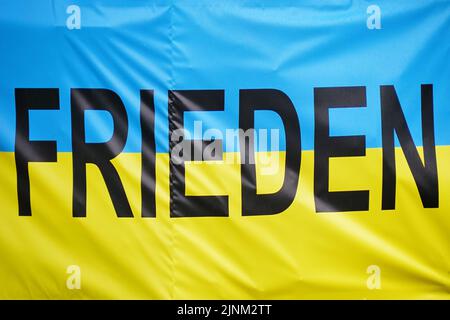 Frieden, ukraine, stehe mit der ukraine, Frieden, ukraine Stockfoto