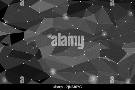Hintergrundmaterial, kleiner Polygonstil Stock Vektor