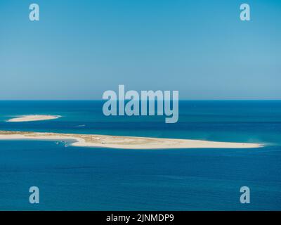 Panoramablick auf die Düne von Pilat Arcachon Burdeos Frankreich Stockfoto