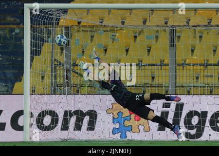 Parma, Italien. 12. August 2022. Leandro Chichizola (PARMA CALCIO) während Parma Calcio gegen SSC Bari, Italienisches Fußballspiel der Serie B in Parma, Italien, August 12 2022 Quelle: Independent Photo Agency/Alamy Live News Stockfoto