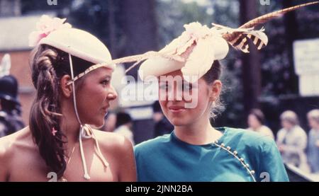 18. Juni 1980, Ascot, England, Großbritannien: Rennfahrer am Ladies Day beim Royal Ascot Horse Race 1980. (Bild: © Keystone Press Agency/ZUMA Press Wire) Stockfoto