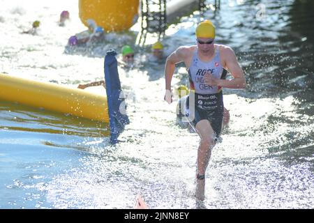 Laura Lindemann (Deutschland). Triathlon-Damen. Europameisterschaften München 2022 Stockfoto