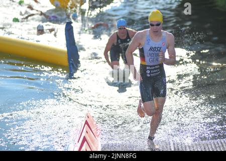 Laura Lindemann (Deutschland). Triathlon-Damen. Europameisterschaften München 2022 Stockfoto