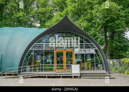Papageno Musiktheater am Palmengarten, Frankfurt am Main, Hessen, Deutschland Stockfoto