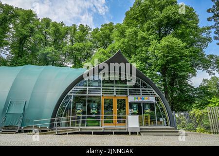 Papageno Musiktheater am Palmengarten, Frankfurt am Main, Hessen, Deutschland Stockfoto