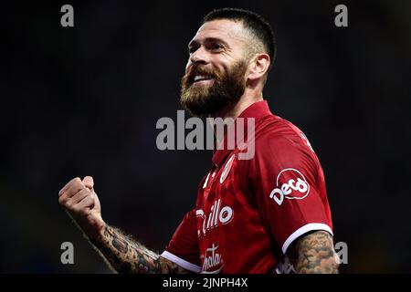 Parma, Italien. 12. August 2022. Während des Fußballspiels der Serie B zwischen Parma Calcio und SSC Bari. Kredit: Nicolò Campo/Alamy Live Nachrichten Stockfoto