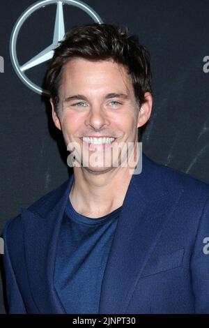 Long Beach, USA. 12. August 2022. LOS ANGELES - 12. AUGUST: James Marsden bei der Eröffnung des Mercedes-Benz Classic Centers im Mercedes-Benz Classic Center am 12. August 2022 in Long Beach, CA (Foto von Katrina Jordan/Sipa USA) Quelle: SIPA USA/Alamy Live News Stockfoto